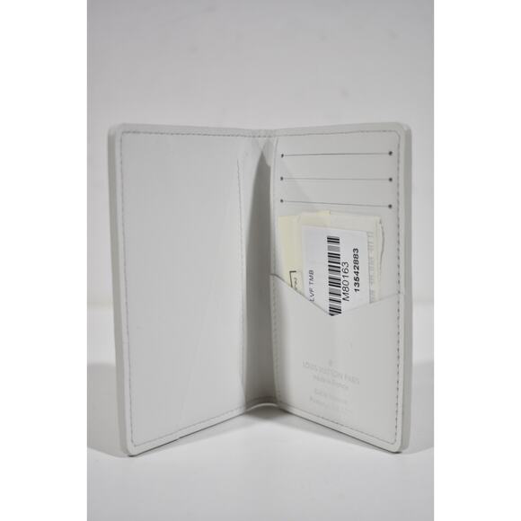 Louis Vuitton White Dragon Virgil Taurillon Leather Pocket Organizer Wallet - Picture 7 of 9